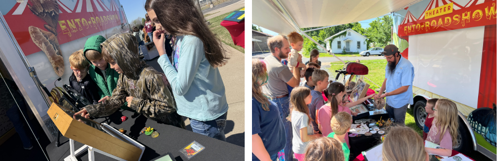 Collage of Entomology and Plant Pathology Outreach Photos